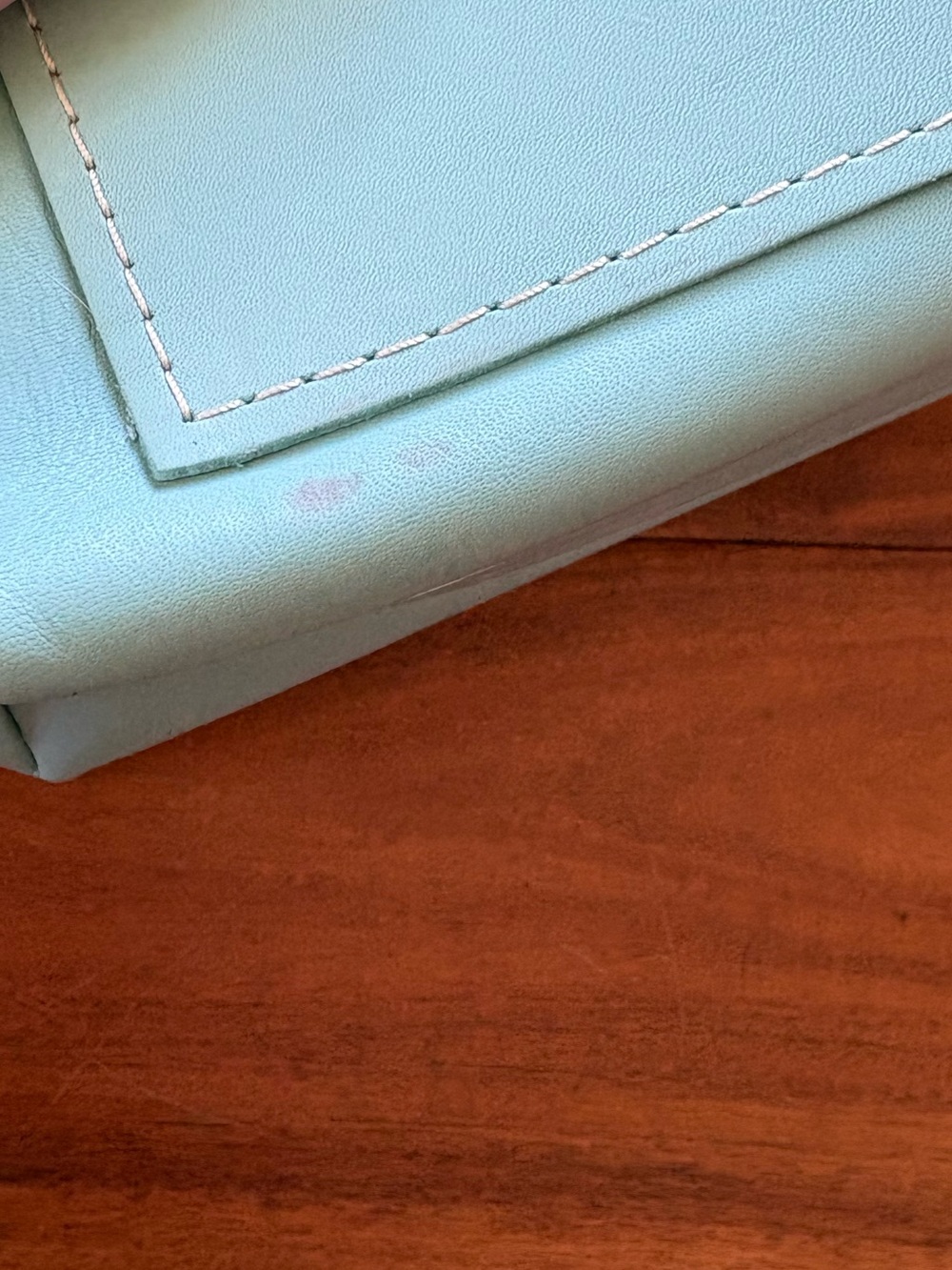 Portland Leather Goods Mint Classic Medium Crossbody Tote - Picture 6 of 9